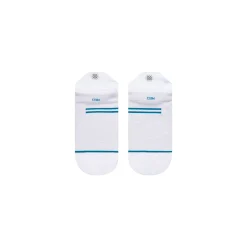 Stance Light Performance Tab Socks Run Light White New