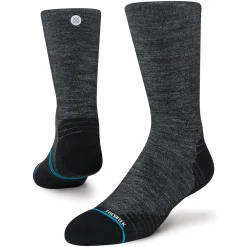Stance Light Performance Wool Crew Socks Light Wool Run Black Online