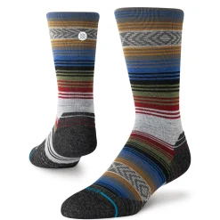 Stance Light Performance Wool Crew Socks Light Wool Blackred Online