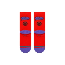 Stance Marvel X Kids Cotton Crew Socks Marvel Magneto Red Sale