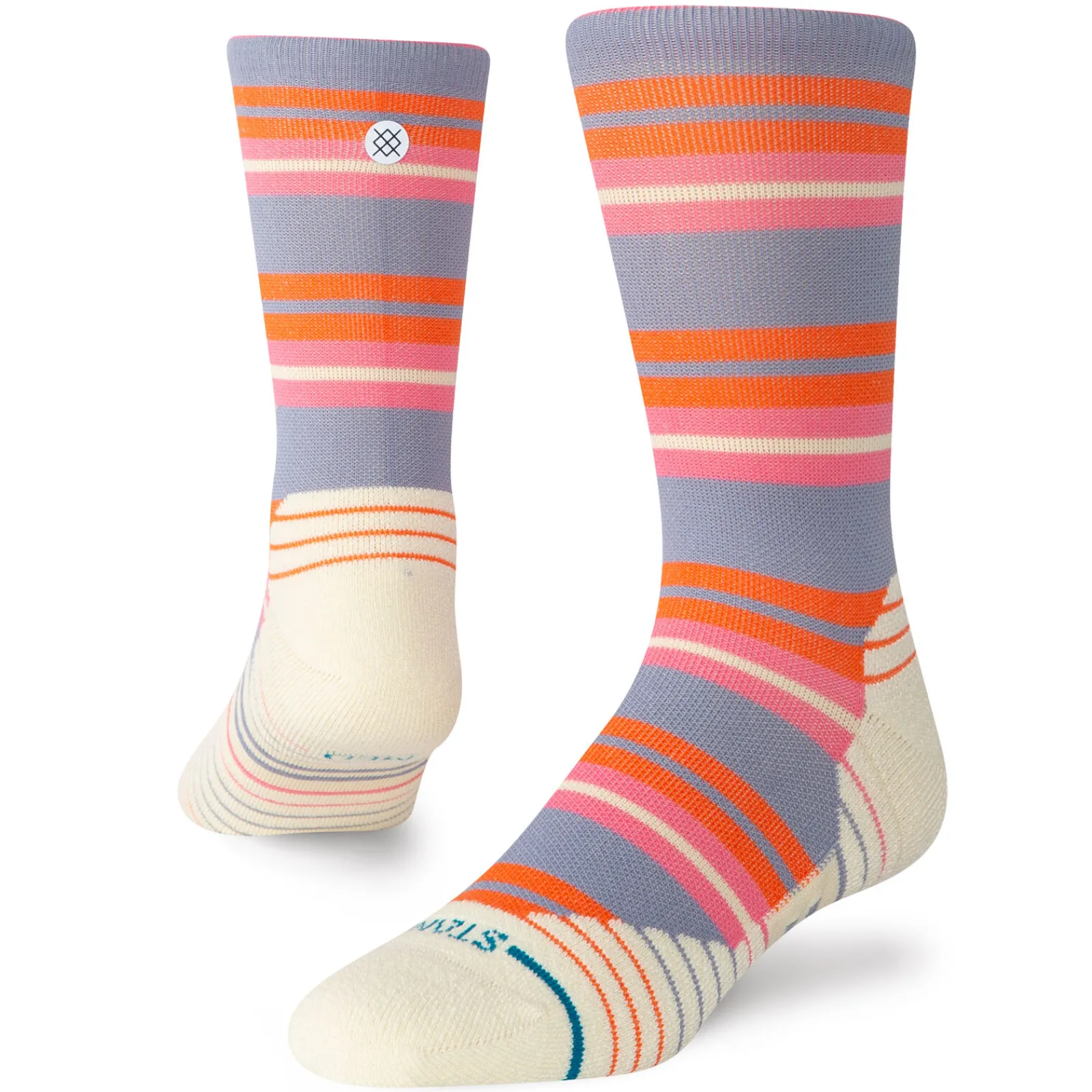 Stance Medium Performance Crew Socks Lennon Blue Outlet