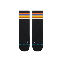 Stance Medium Performance Crew Socks Maliboo Ribbed Coral New