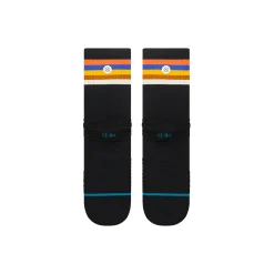 Stance Medium Performance Crew Socks Maliboo Ribbed Coral New