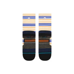 Stance Medium Performance Crew Socks Lennon Oatmeal New