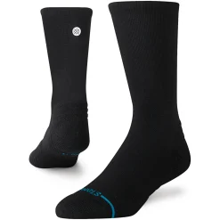 Stance Medium Performance Crew Socks Athletic Black Best