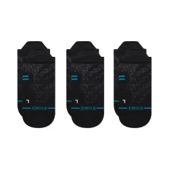 Stance Medium Performance Tab Socks 3 Pack Athletic Tab Black Discount