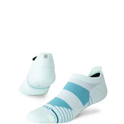 Stance Medium Performance Tab Socks Stacked Up Iceblue New