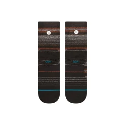 Stance Medium Performance Wool Crew Socks Rockford Black Outlet