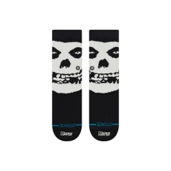 Stance Misfits X Kids Cotton Crew Socks Misfits Beware Black