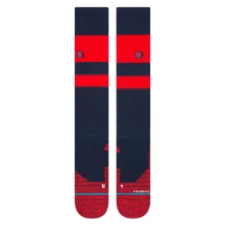Stance MLB Diamond Pro Stripes OTC Socks NAVYRED