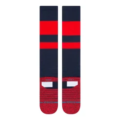 Stance MLB Diamond Pro Stripes OTC Socks NAVYRED
