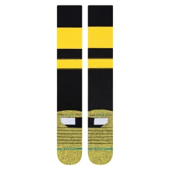 Stance MLB Diamond Pro Stripes OTC Socks BLACKYELLOW Sale
