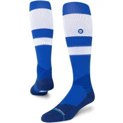 Stance MLB Diamond Pro Stripes OTC Socks WHITEBLUE New