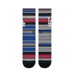 Stance MLB Dodgers Serape Poly Crew Socks Royal Discount