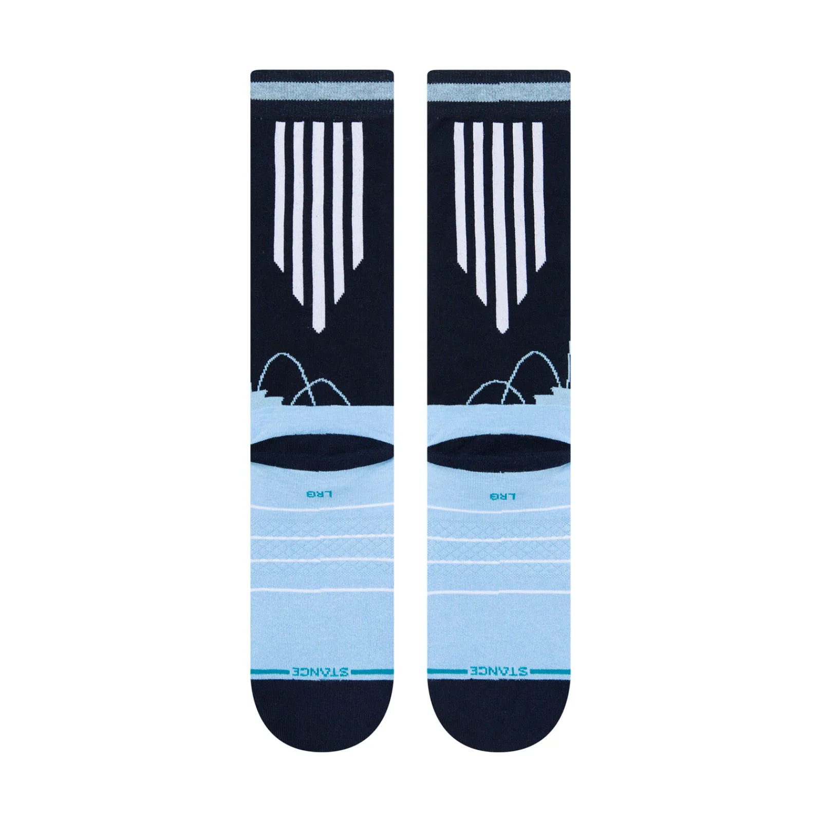 Stance MLB Royals City Connect Crew Socks Navy Clearance