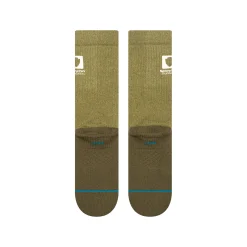 Stance National Parks X Crew Socks National Parks Foundation Military Green Sale