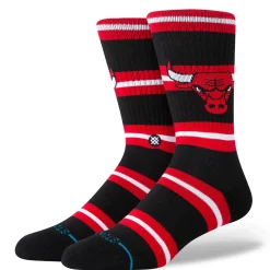 Stance NBA 2024 Prep Crew Socks Chicago Bulls Hot