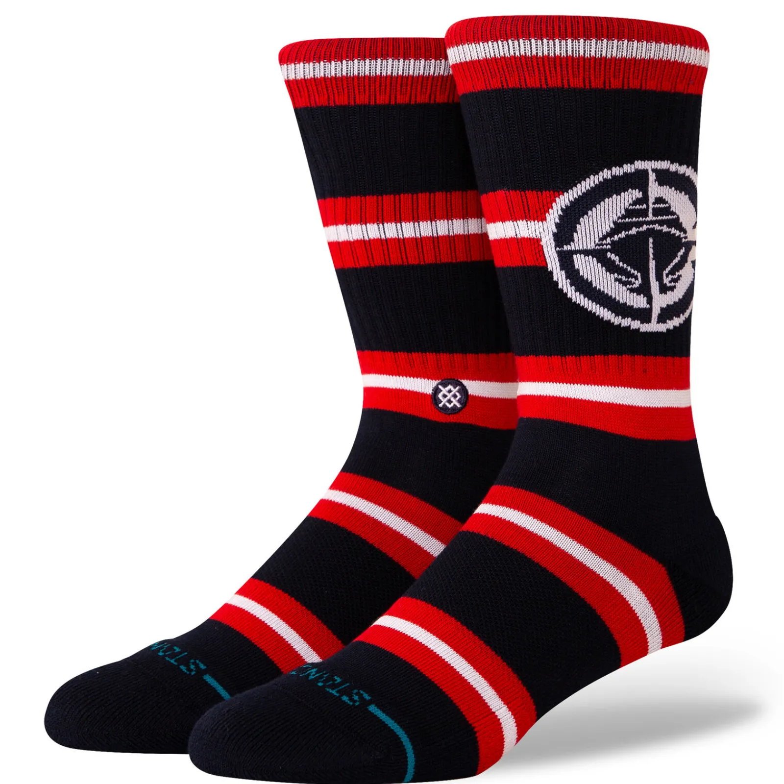 Stance NBA 2024 Prep Crew Socks Los Angeles Clippers Sale