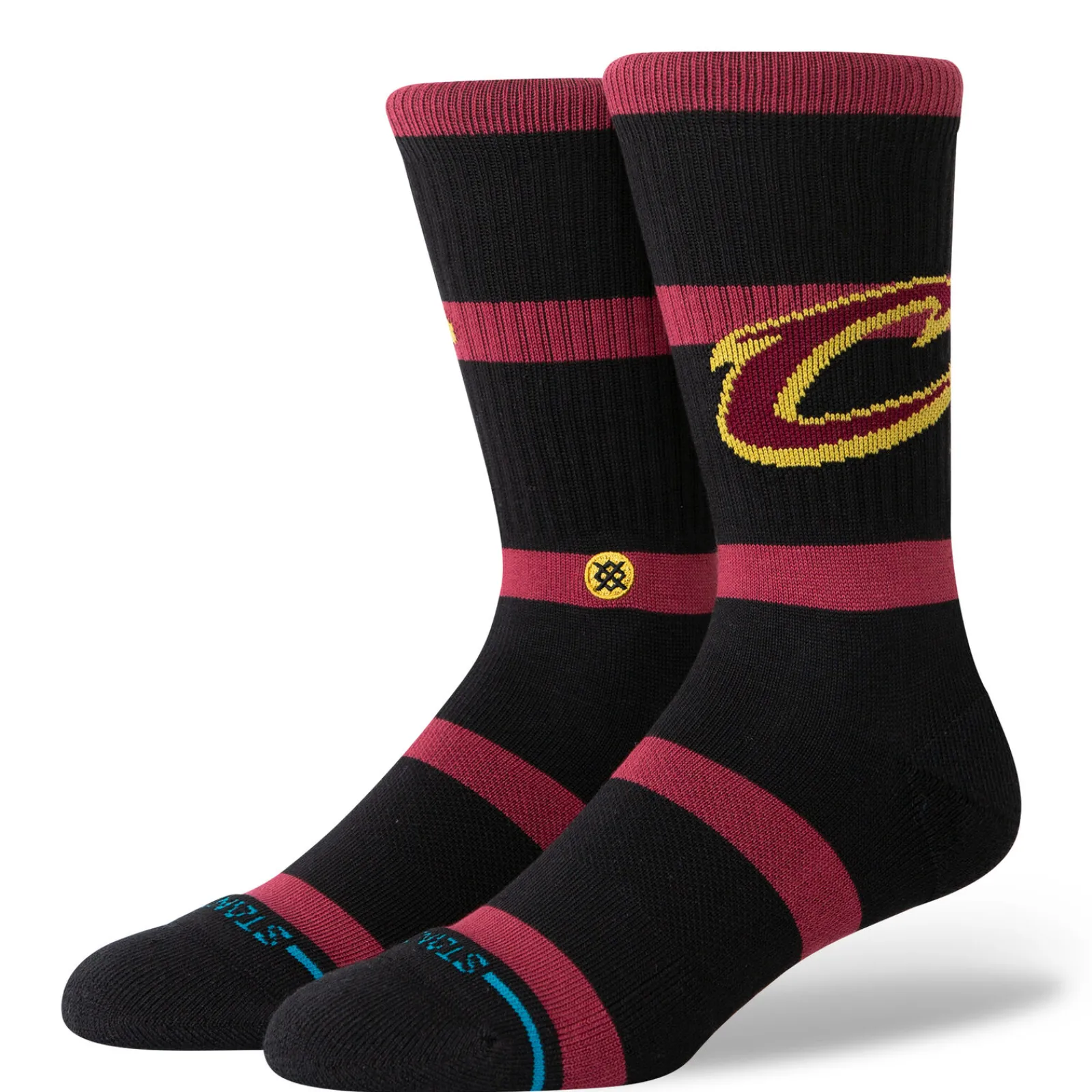Stance NBA 2024 Prep Crew Socks Cleveland Cavaliers Sale