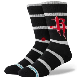 Stance NBA 2024 Prep Crew Socks Houston Rockets
