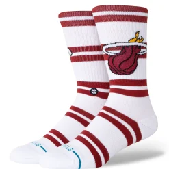 Stance NBA 2024 Prep Crew Socks Miami Heat Best