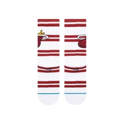 Stance NBA 2024 Prep Crew Socks Miami Heat Best