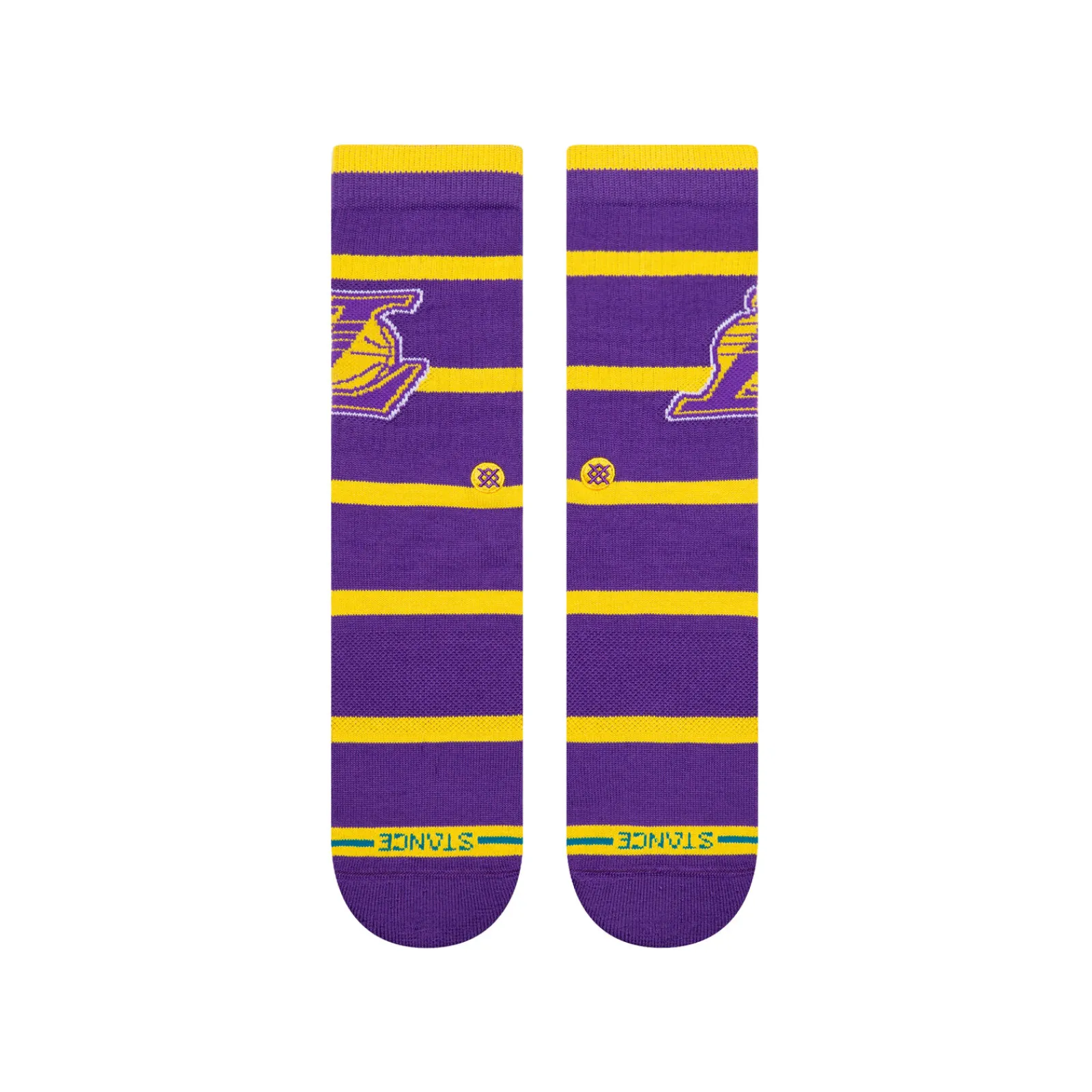 Stance NBA 2024 Prep Crew Socks Los Angeles Lakers Sale