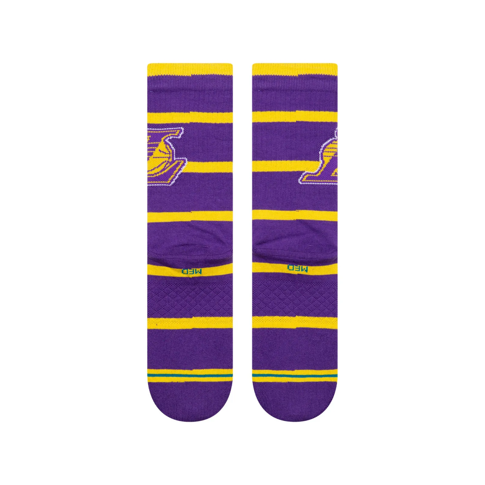 Stance NBA 2024 Prep Crew Socks Los Angeles Lakers Sale