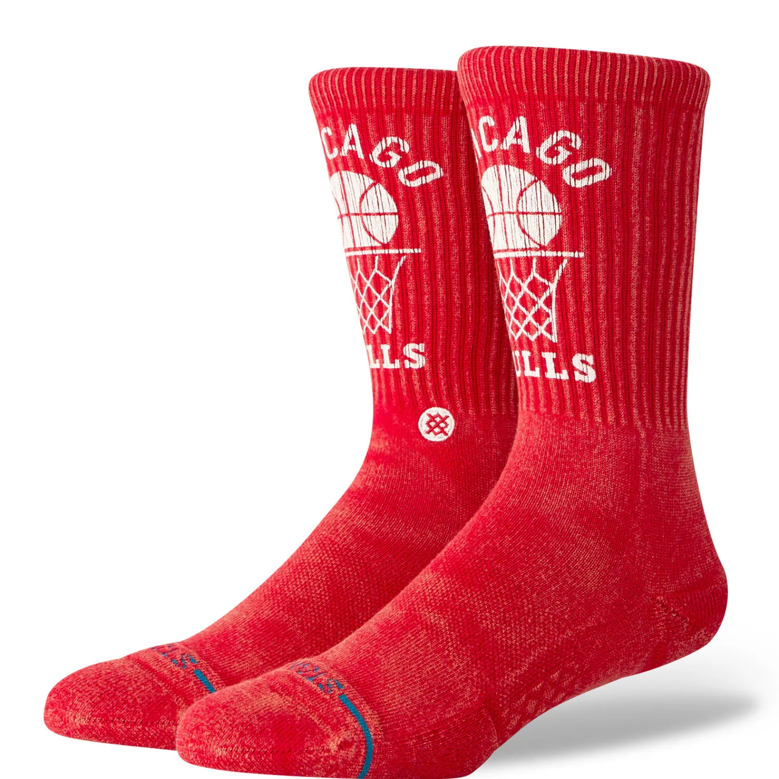 Stance NBA 2024 Vintage Crew Socks Chicago Bulls Best