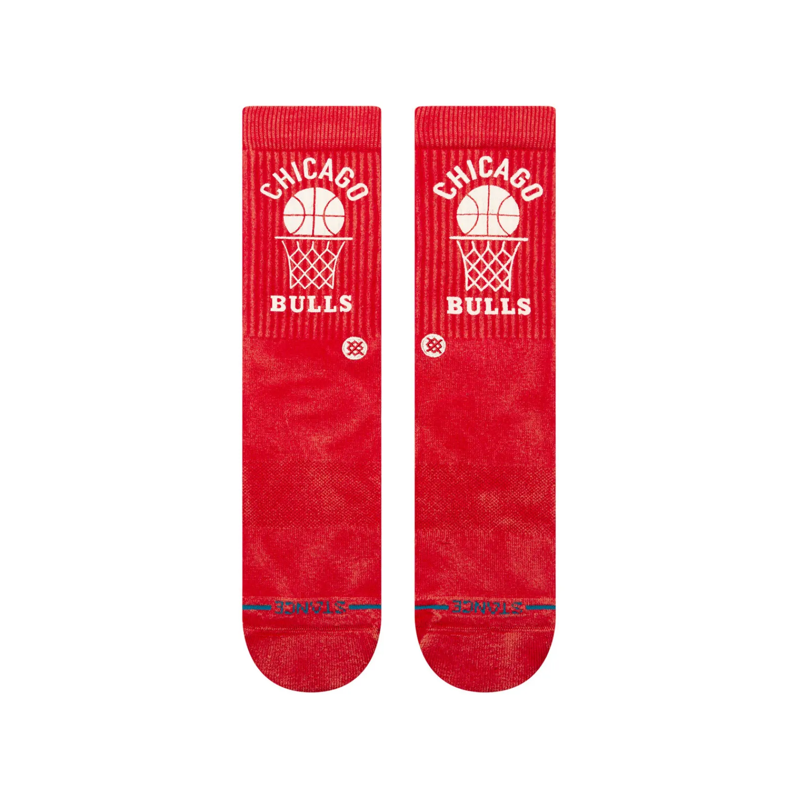 Stance NBA 2024 Vintage Crew Socks Chicago Bulls Best