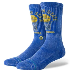 Stance NBA 2024 Vintage Crew Socks Golden State Warriors Best