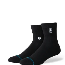 Stance NBA Logoman Quarter Socks BLACK Sale