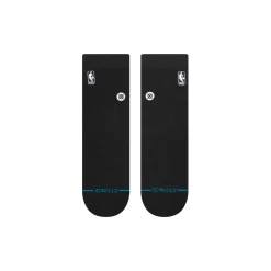 Stance NBA Logoman Quarter Socks BLACK Sale