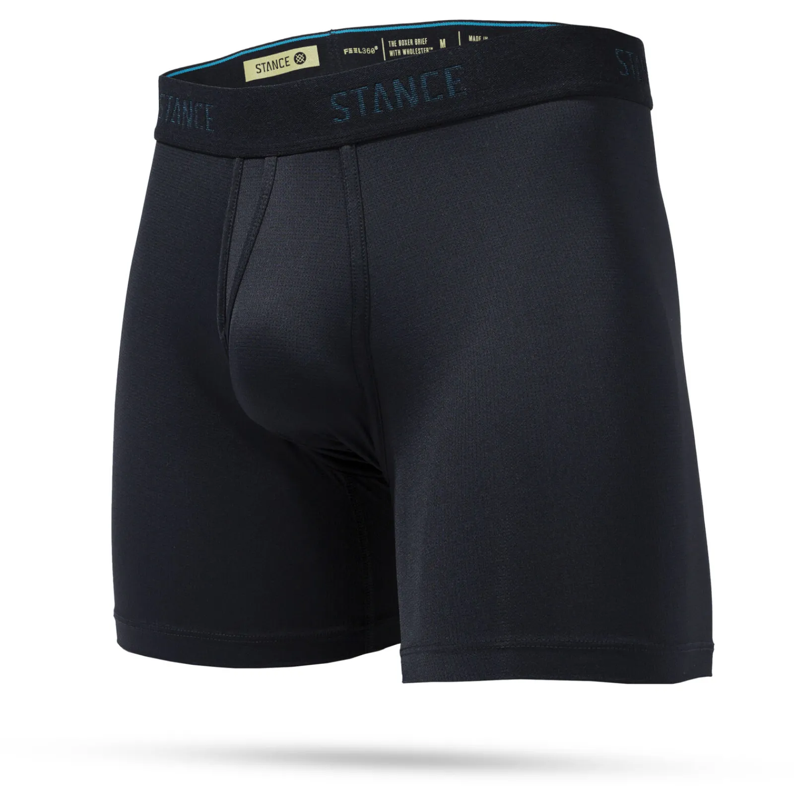 Stance Performance Boxer Brief with Wholester™ Pure Black Best