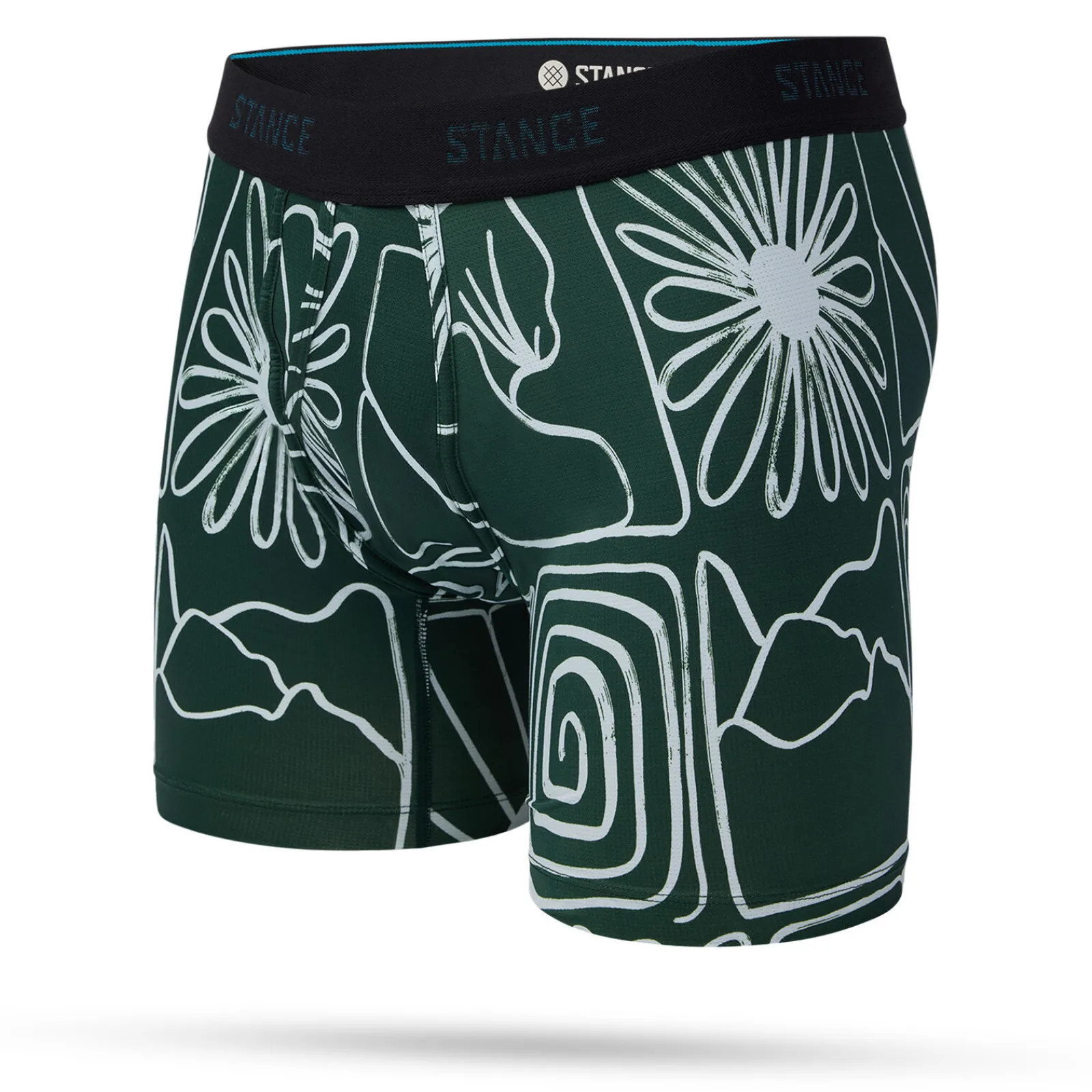 Stance Performance Boxer Brief with Wholester™ Tested Pine Hot