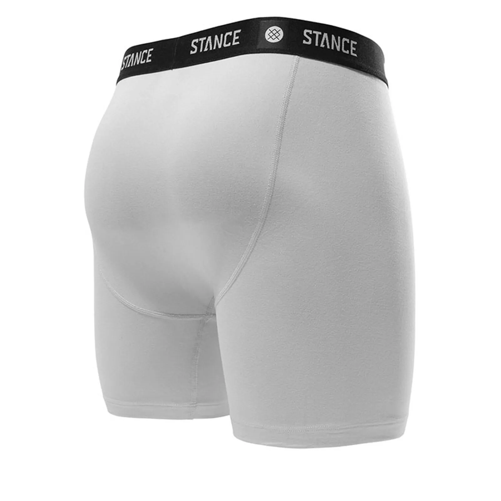 Stance Poly Boxer Brief Solid Grey Hot