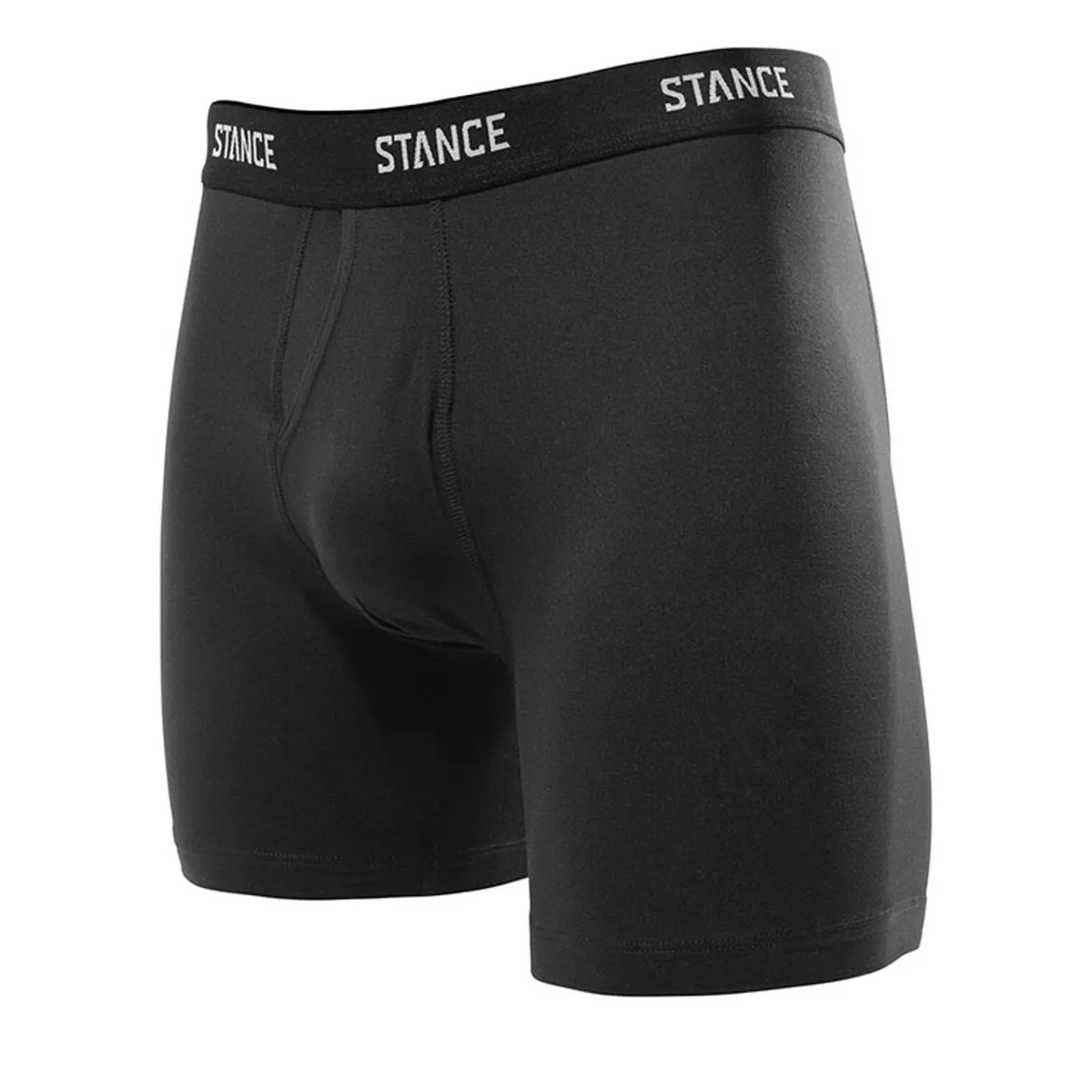 Stance Poly Boxer Brief Solid Black Best