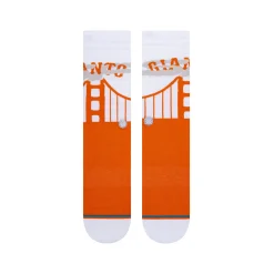 Stance San Francisco Giants Connect Crew Socks ORANGE Hot