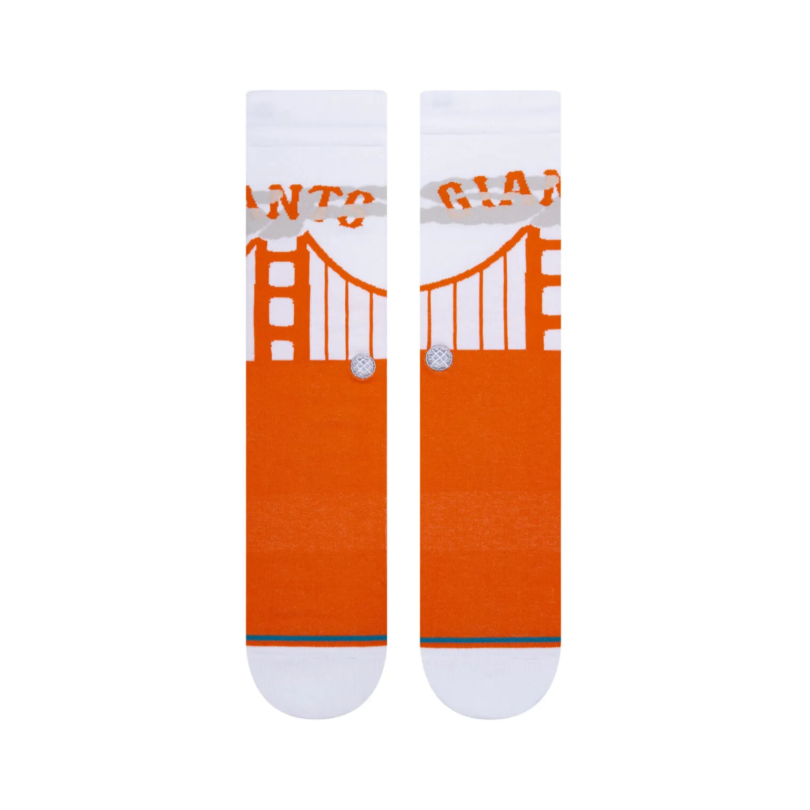 Stance San Francisco Giants Connect Crew Socks ORANGE Hot