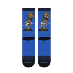 Stance x NBA 2025 Champions Poly Crew Socks Oklahoma City Thunder
