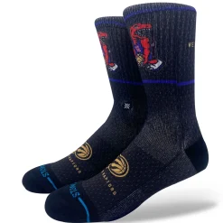 Stance X NBA 2025 City Edition Poly Crew Socks Toronto Raptors Outlet