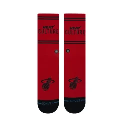 Stance X NBA 2025 City Edition Poly Crew Socks Miami Heat Sale