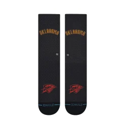 Stance X NBA 2025 City Edition Poly Crew Socks Oklahoma City Thunder Clearance