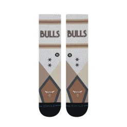 Stance X NBA 2025 City Edition Poly Crew Socks Chicago Bulls Hot
