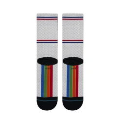 Stance X NBA 2025 City Edition Poly Crew Socks Philadelphia 76Ers New