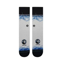 Stance X NBA 2025 City Edition Poly Crew Socks Minnesota Timberwolves New