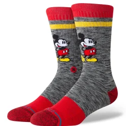 Stance X Vintage Disney 2020 Crew Socks Mickey Mouse Black Hot