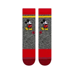 Stance X Vintage Disney 2020 Crew Socks Mickey Mouse Black Hot