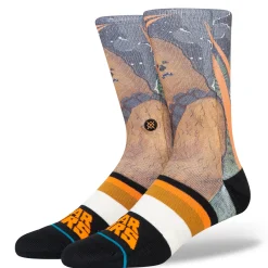 Stance Star Wars By Jaz Crew Socks Chewie Green Discount