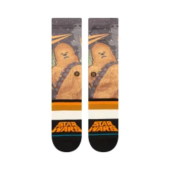 Stance Star Wars By Jaz Crew Socks Chewie Green Discount